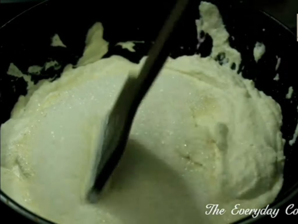 Add sugar and keep stirring