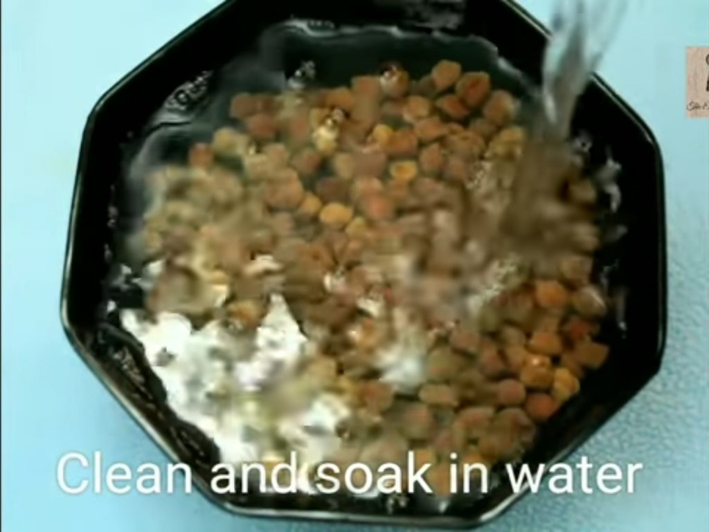 soak chickpeas