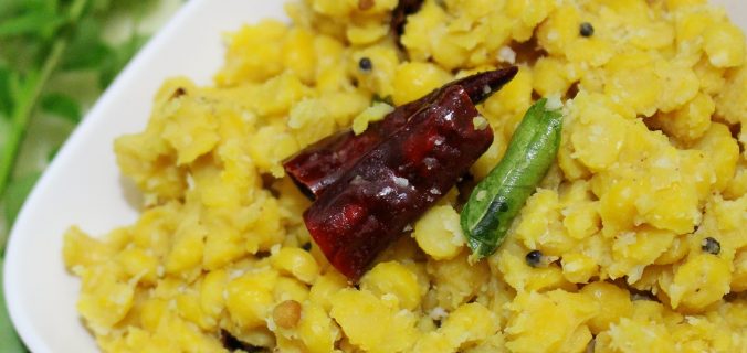 kadalai paruppu sundal